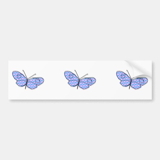 Cosmic Butterfly Bumpersticker (Voorkant)