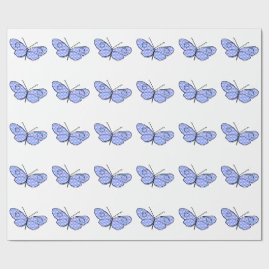 Cosmic Butterfly Cadeaupapier (Vlak)