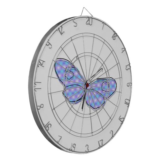 Cosmic Butterfly Dartbord (Voorkant Links)