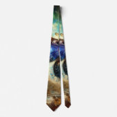 Cosmic Butterfly Fantasy kunstwerk Stropdas (Voorkant)