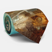 Cosmic Butterfly Fantasy kunstwerk Stropdas (Opgerold)