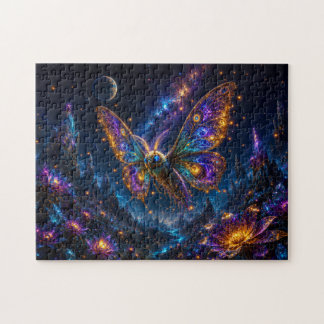 Cosmic Butterfly Fantasy Puzzle – Magical Galactic Legpuzzel