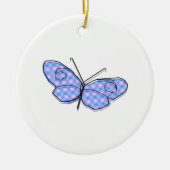 Cosmic Butterfly Keramisch Ornament (Voorkant)