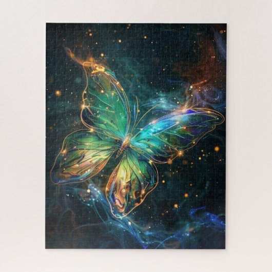 Cosmic Butterfly Legpuzzel (Verticaal)