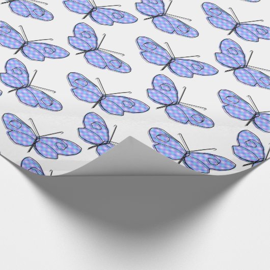 Cosmic Butterfly Pattern Cadeaupapier (Hoek)