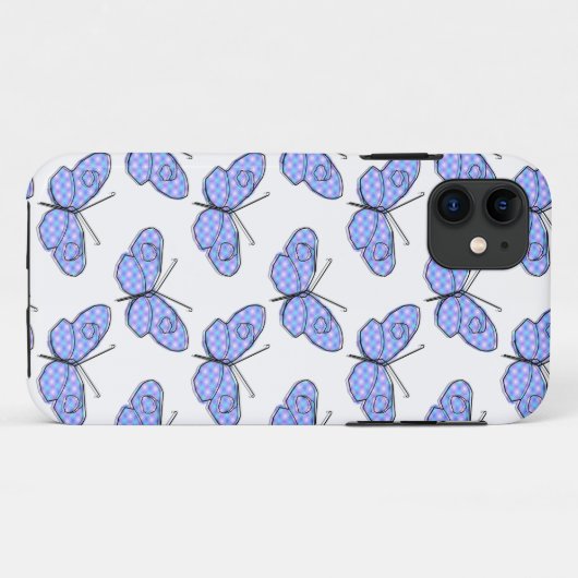 Cosmic Butterfly Pattern Case-Mate iPhone Case (Achterkant (horizontaal))