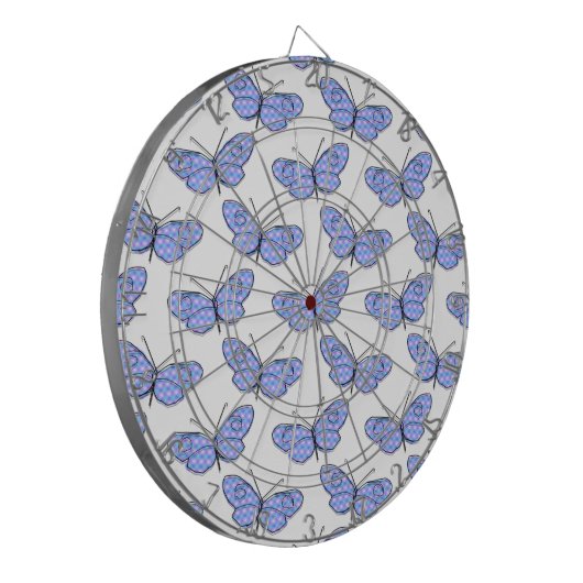 Cosmic Butterfly Pattern Dartbord (Voorkant Links)