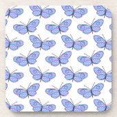 Cosmic Butterfly Pattern Drankjes Onderzetter (Voorkant)