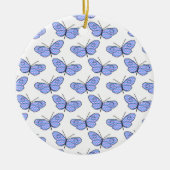 Cosmic Butterfly Pattern Keramisch Ornament (Voorkant)