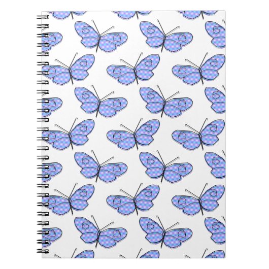 Cosmic Butterfly Pattern Notitieboek (Voorkant)