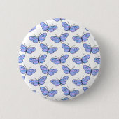 Cosmic Butterfly Pattern Ronde Button 5,7 Cm (Voorkant)