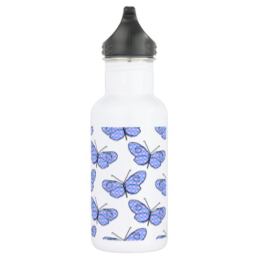 Cosmic Butterfly Pattern Waterfles (Rechts)