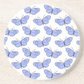 Cosmic Butterfly Pattern Zandsteen Onderzetter (Voorkant)
