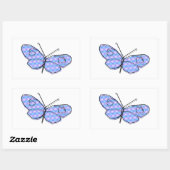 Cosmic Butterfly Rechthoekige Sticker (Vel)