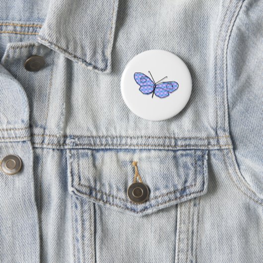 Cosmic Butterfly Ronde Button 5,7 Cm (In situ)