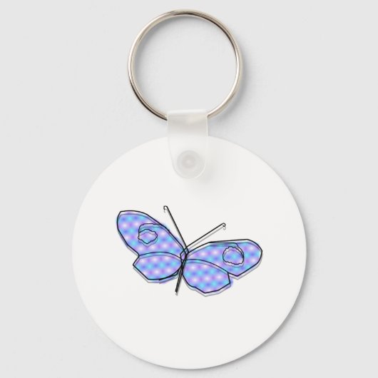 Cosmic Butterfly Sleutelhanger (Voorkant)