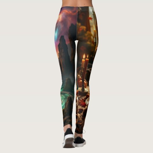 Cosmic Café Leggings Tights (Achterkant)