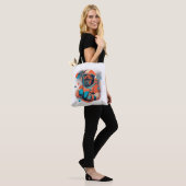 Cosmic Canine De Astronaut Boxer Tote Bag (Op model)