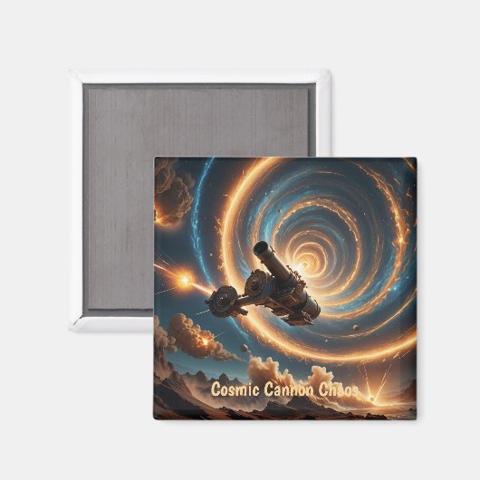 Cosmic Cannon Chaos Magneet (Voorkant / Achterkant)