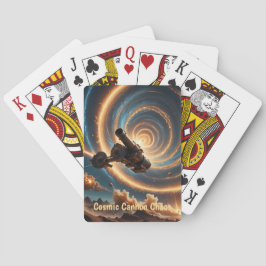Cosmic Cannon Chaos Pokerkaarten