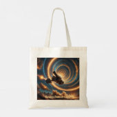 Cosmic Cannon Chaos Tote Bag (Achterkant)