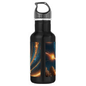 Cosmic Cannon Chaos Waterfles (Achterkant)