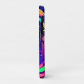 Cosmic Canvas: Een universum van kleur Case-Mate iPhone Case (Achterkant/links)