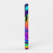 Cosmic Canvas: Een universum van kleur Case-Mate iPhone Case (Achterkant/rechts)