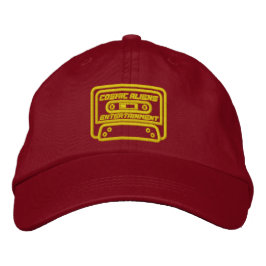 Cosmic Cassette Dad Hat Geborduurde Pet