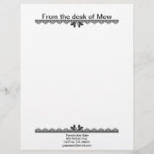 Cosmic Cat Acorn Briefhoofd (Voorkant)