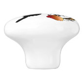 Cosmic Cat Acorn Keramische Knop (Zijkant)