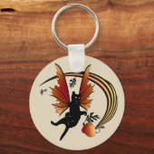 Cosmic Cat Acorn Sleutelhanger (Voorkant)