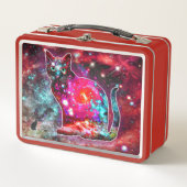 Cosmic Cat Alpha Metal Lunchbox (Voorkant)