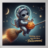 Cosmic Cat Astronaut: magie en ruimteavontuur Poster (Voorkant)