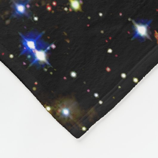 Cosmic Cat Beta Fleece Deken (Hoek)