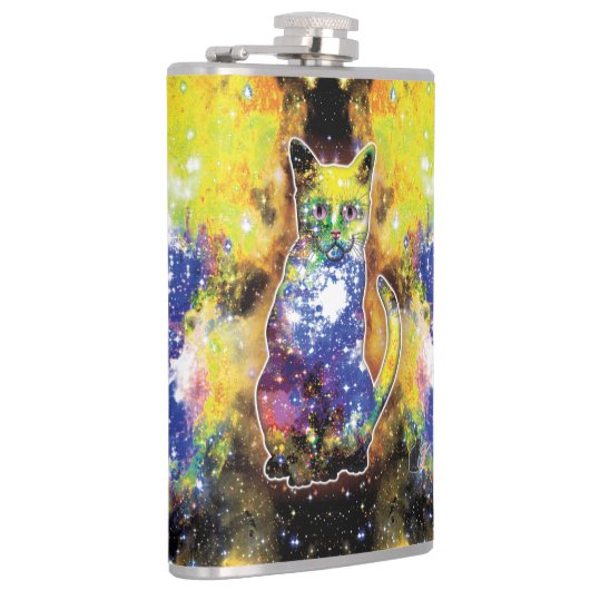Cosmic Cat Beta Heupfles (Rechts)