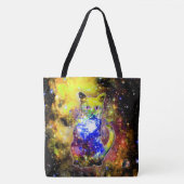 Cosmic Cat Beta Tote Bag (Voorkant)