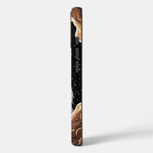 Cosmic Cat Case-Mate iPhone Case (Achterkant / Links)