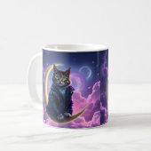 Cosmic Cat Coffee Cup Koffiemok (Voorkant links)