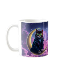 Cosmic Cat Coffee Cup