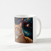 Cosmic Cat Coffee Mok (Voorkant rechts)