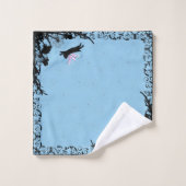 Cosmic Cat Dandelion Bad Handdoek (Wasdoekje)