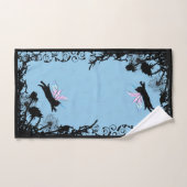 Cosmic Cat Dandelion Bad Handdoek (Handdoek)