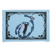 Cosmic Cat Dandelion Kussensloop (Voorkant-Rechts)