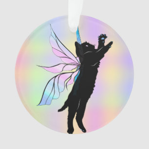 Cosmic Cat Dandelion Ornament