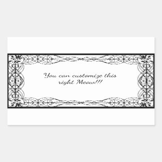 Cosmic Cat Dandelion Rechthoekige Sticker