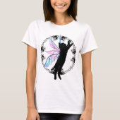 Cosmic Cat Dandelion T-shirt (Voorkant)