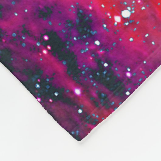 Cosmic Cat Delta Fleece Deken (Hoek)