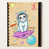 Cosmic Cat Dreams Planner (Achterkant)