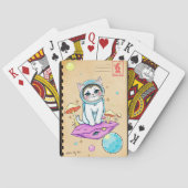 Cosmic Cat Dreams Poker Deck (Achterkant)